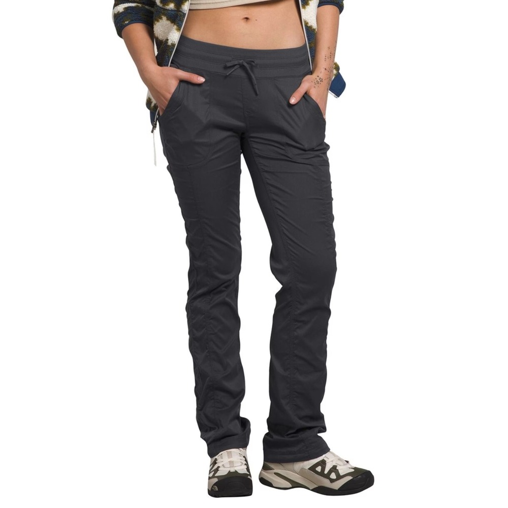 The North Face Aphrodite 2.0 Ruched Hiking Pants Lightweight Medium Outdoor Gray